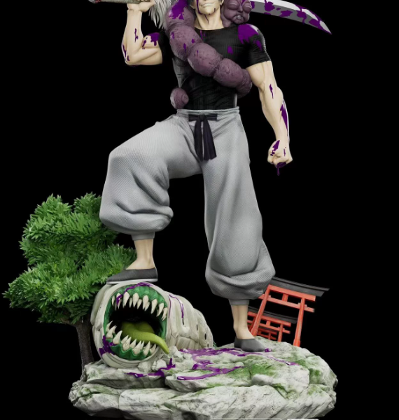 Real Creation Studio – Jujutsu Kaisen – Museum Pose Series: Toji Fushiguro