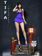 XZ Studio – Final Fantasy VII – Tifa Lockhart (Purple Dress)