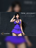 XZ Studio – Final Fantasy VII – Tifa Lockhart (Purple Dress) - Image 2