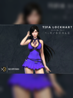 XZ Studio – Final Fantasy VII – Tifa Lockhart (Purple Dress) - Image 2