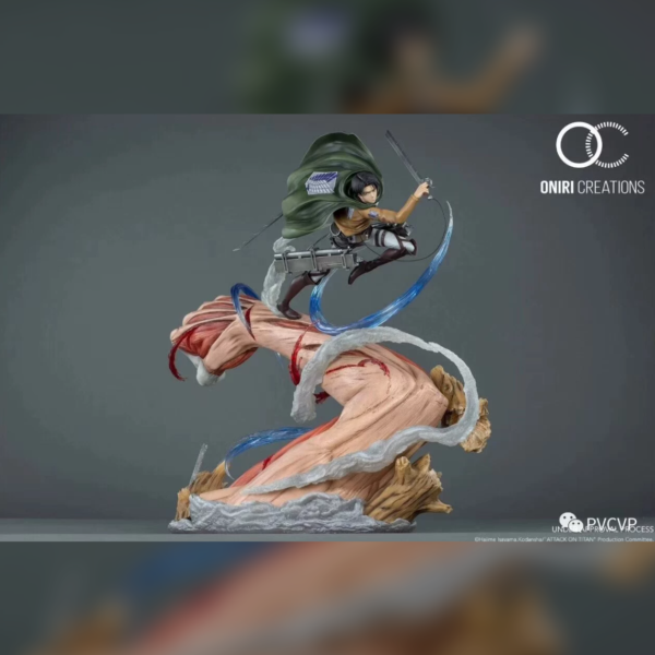 Oniri Creations – Attack on Titan – Levi Ackerman vs Female Titan
