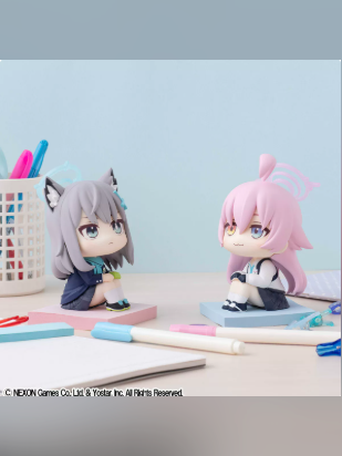 Good Smile Company Studio – Blue Archive-Shiroko Sunaookami & Hoshino Takanashi Chibi Figure