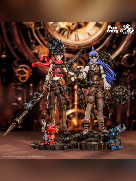Funcrazy Studio – Nezha Series-Steampunk Ne Zha & Ao Bing-1/6