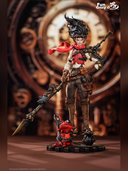 Steampunk Ne Zha & Ao Bing 1/6 Figure – Nezha Series | Funcrazy Studio - product detail
