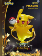 Pikachu: Leaping Starlight 1/1 Statue – Pokémon | Unique Art Studio - Image 3