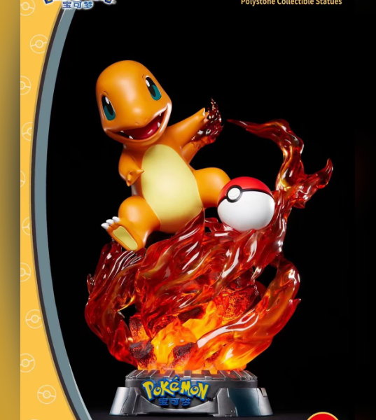 Unique Art Studio – Pokémon-Charmander: Leaping Through Flames-1/1