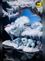 Alolan Ninetales & Vulpix Statue – Pokemon | Yueyingdian Studio - Image 4