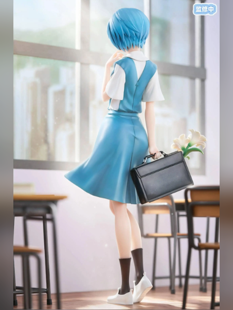 Rei Ayanami: School Uniform 1/6 Figure – Neon Genesis Evangelion | Bearpanda Studio - product detail