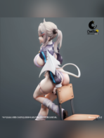 Yuki Shinomiya: Quiet Gal Succubus 1/6 Figure - Original Work | Hobbychaton Studio - Image 2