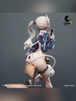 Yuki Shinomiya: Quiet Gal Succubus 1/6 Figure - Original Work | Hobbychaton Studio - Image 3
