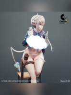 Yuki Shinomiya: Quiet Gal Succubus 1/6 Figure - Original Work | Hobbychaton Studio - Image 4