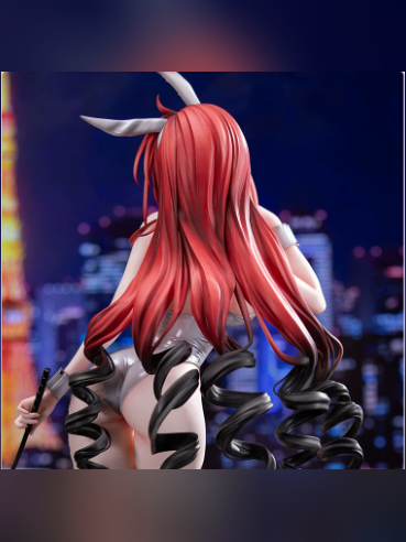 Bunny Girl Velvet 1/4 Figure - Original Work | Kawa Design Studio - product detail