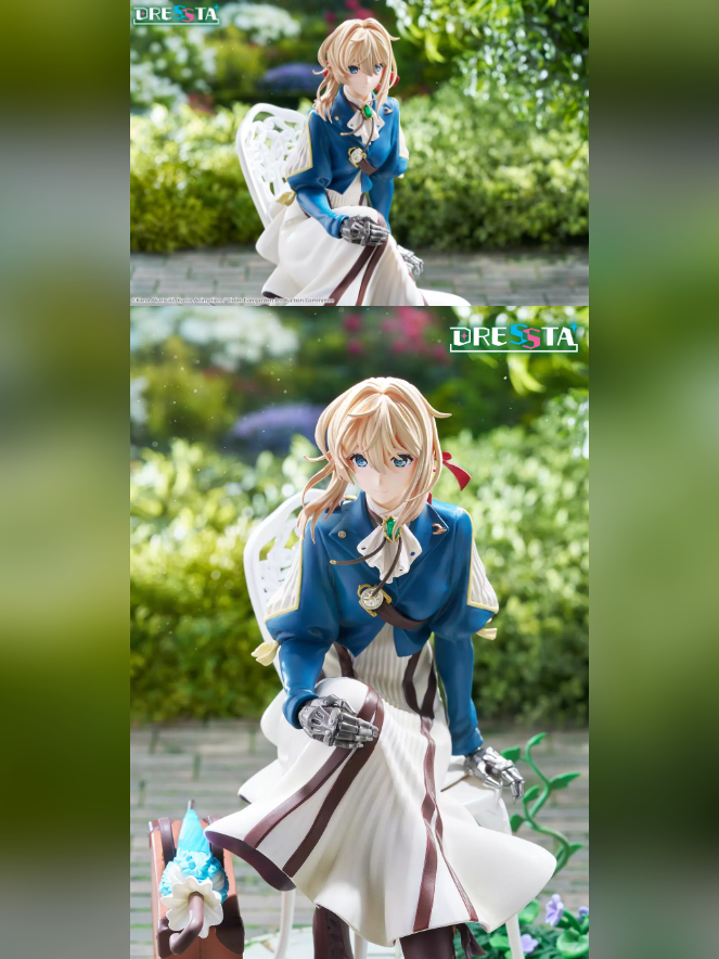 Violet Evergarden: Seated with Suitcase Figure – Violet Evergarden | Taito Studio - product detail