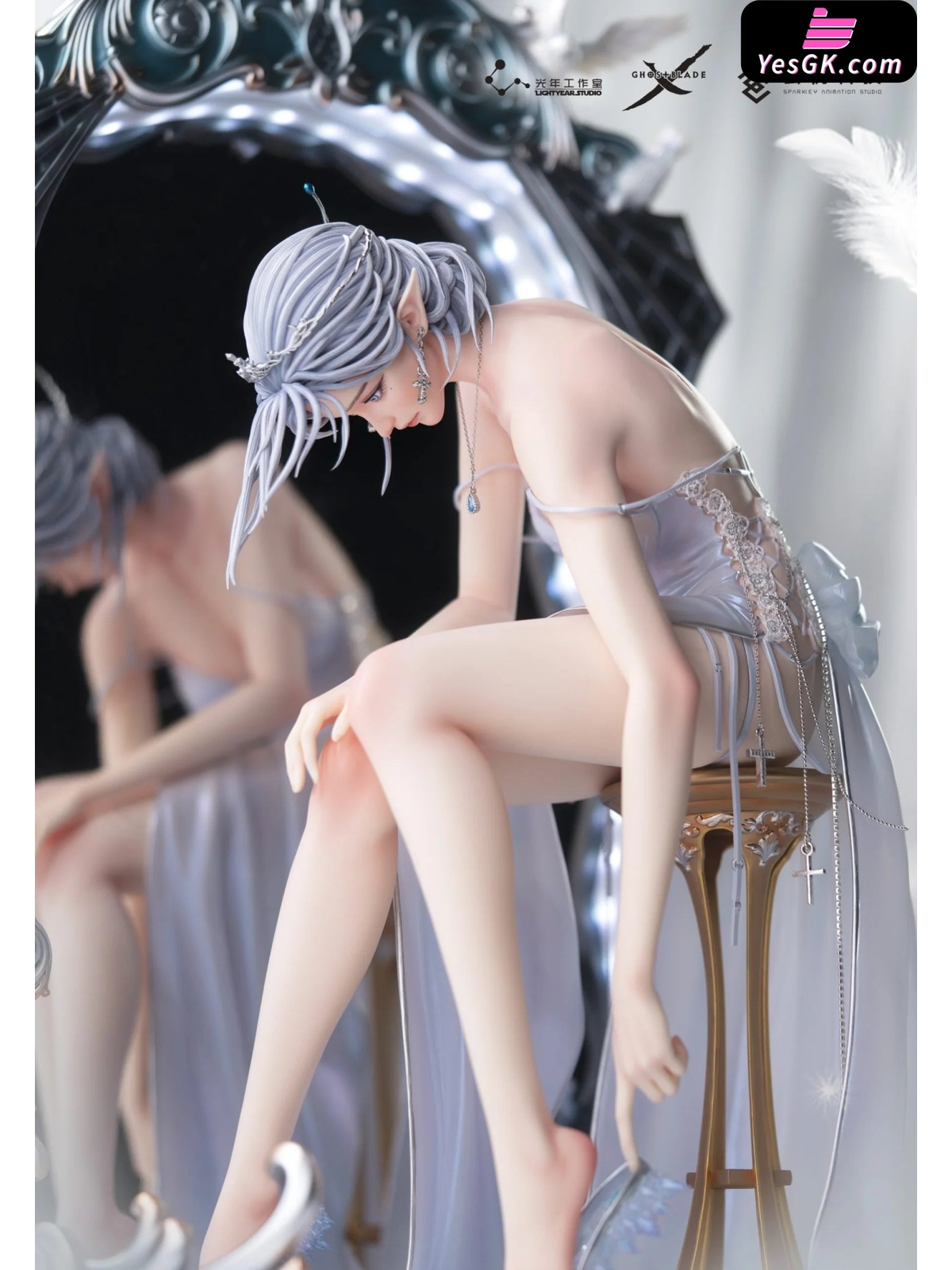 158-1 Light Year Studio - Ghost Blade - Hai Qin Yan: Pale Licensed 3D Frame 1/3
