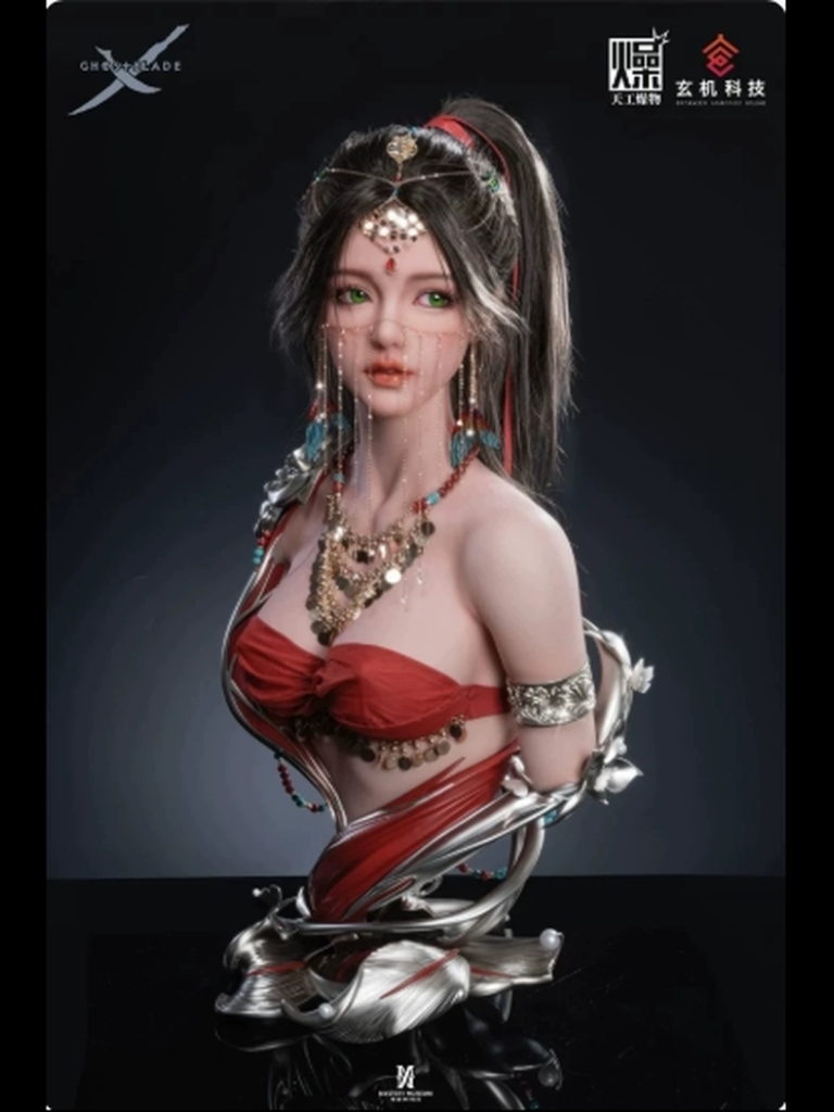 Princess Lylian (Feng Ye) Silicone Bust 1/2 & 1/1 – GhostBlade | Tian Gong Zao Wu Studio × ManYou Studio
