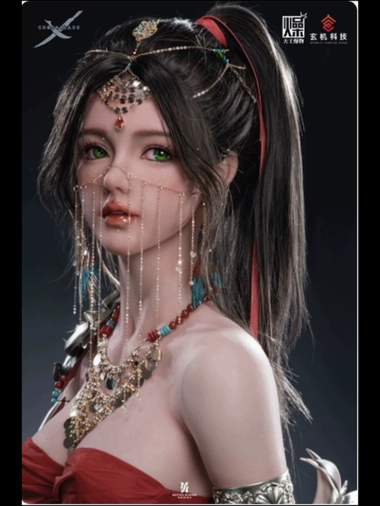 Princess Lylian (Feng Ye) Silicone Bust 1/2 & 1/1 – GhostBlade | Tian Gong Zao Wu Studio × ManYou Studio - product detail