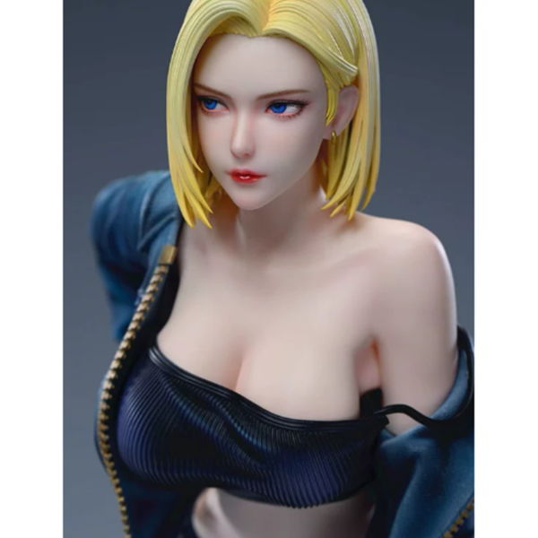 Android 18 1/4 Statue – Dragon Ball | PINK BUTTERFLY Studio - product detail
