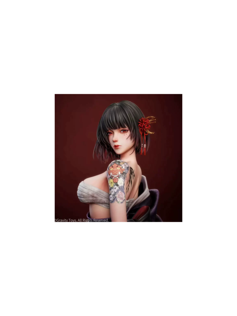 Oiran Higanbana 1/4 – Original Artist Design | Gravity Toys - product detail
