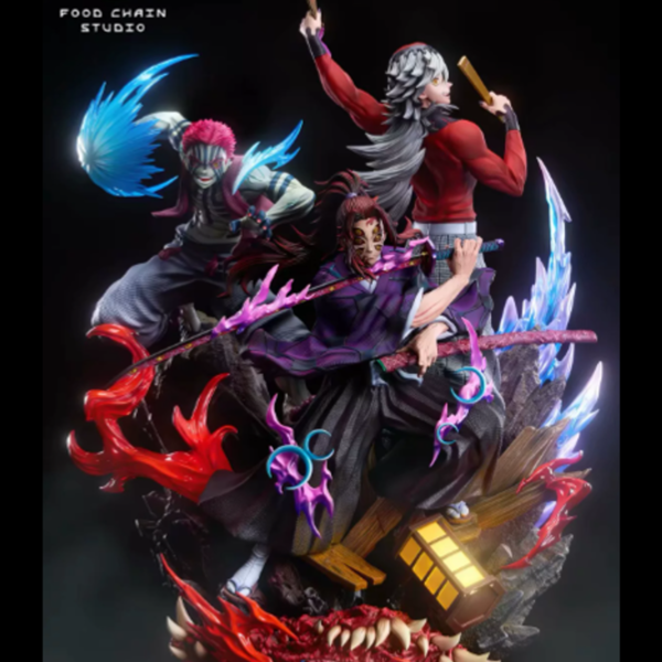 Kokushibo, Akaza & Doma / Upper Moon Assembles in Infinity Castle 1/6 EX – Demon Slayer | Gongming Studio