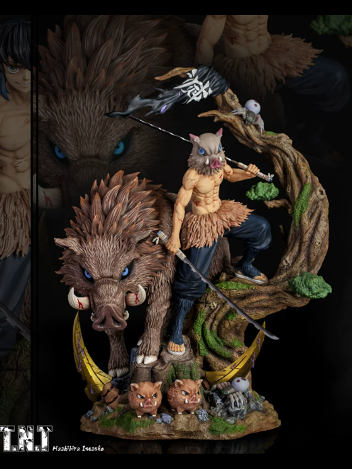 304-1 TNT Studio – Demon Slayer: Kimetsu no Yaiba – Hashibira Inosuke / Inosuke Statue – 1/6
