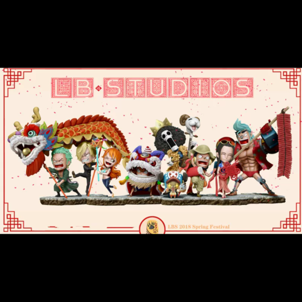 Luffy, Sanji, Zoro & Nami / Chinese New Year Edition – One Piece | LBS Studios