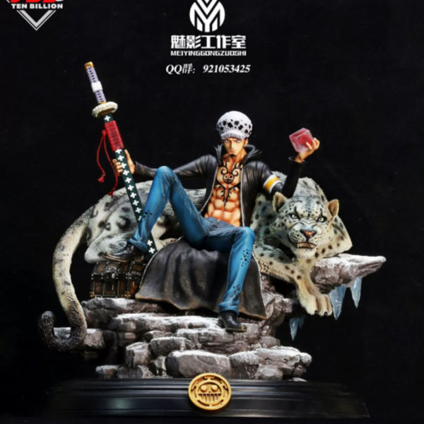 Trafalgar Law & Leopard / Snow Leopard 1/4 – One Piece | MEIYING Studio × Ten Billion