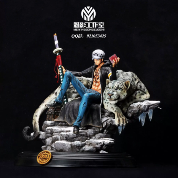 Trafalgar Law & Leopard / Snow Leopard 1/4 – One Piece | MEIYING Studio × Ten Billion - product detail