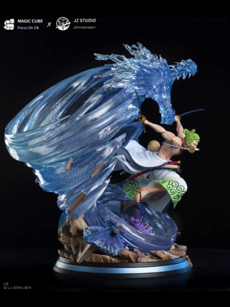 Roronoa Zoro / Wano Black Rope Dragon Twister 1/6 Statue – One Piece | Magic Cube × JZ Studio - product detail