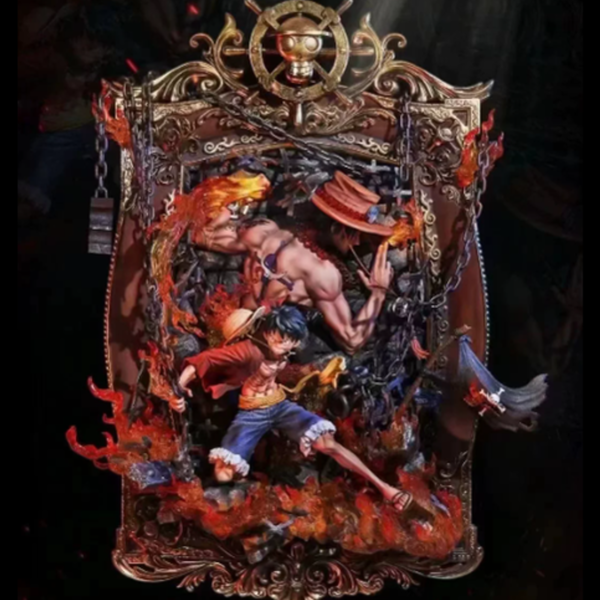 Jimei Palace – One Piece – Monkey D. Luffy & Portgas D. Ace / Limited Edition