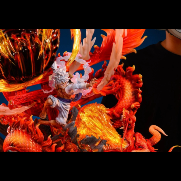 Luffy vs Kaido Fire Dragon – One Piece | Ran Dian Studio - product detail
