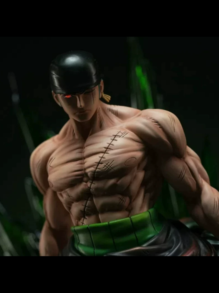 Roronoa Zoro / Swordsman Series #1 Green Hair – POP Statue – One Piece | Ji Ke Studio - product detail