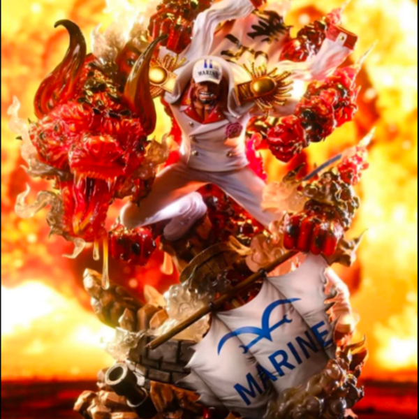 Admiral of the Fleet Akainu Sakazuki – One Piece | Magic Ledger Studio