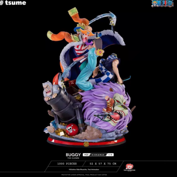 Tsume – One Piece – Buggy / HQS Dioramax – 1/4