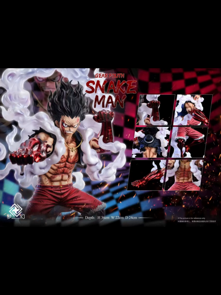 Monkey D. Luffy / Gear Fourth Snake Man Statue – One Piece | Megahouse Studio - product detail