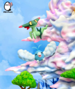 Dragonite Family Statue – Pokemon | Egg Studio - Image 3