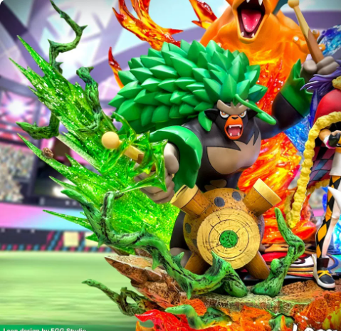 Character Series Leon Statue – Pokemon | Egg Studio - product detail