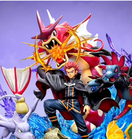 Elite Four Lance Statue – Pokemon | Egg Studio - product detail
