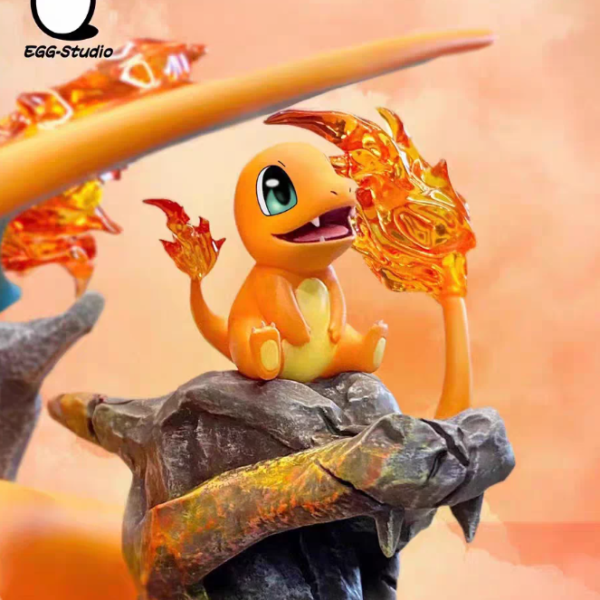 Fire-Type Family: Valley Charizard Statue – Pokemon | Egg Studio - product detail