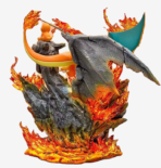 Fire-Type Family: Valley Charizard Statue – Pokemon | Egg Studio - Image 4