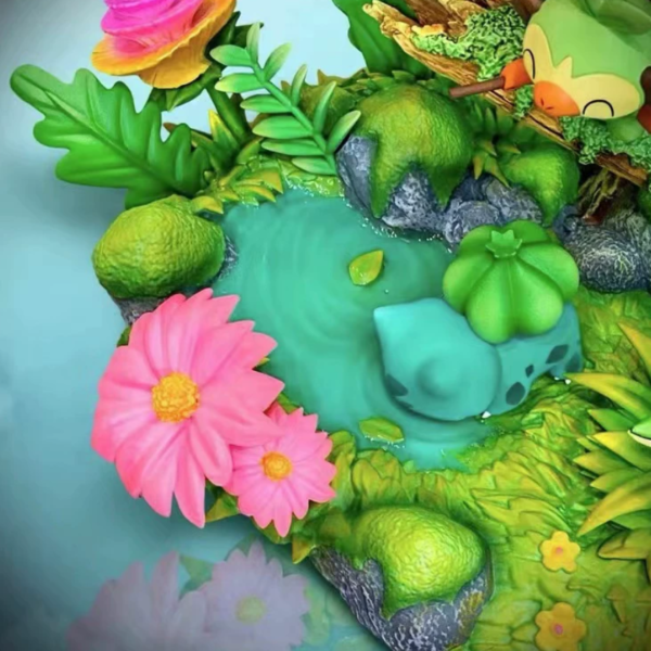 Grass-Type Family: Forest Venusaur Statue – Pokemon | Egg Studio - product detail