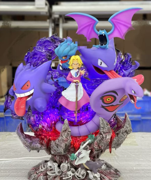 Elite Four Agatha Statue – Pokemon | Egg Studio - product detail
