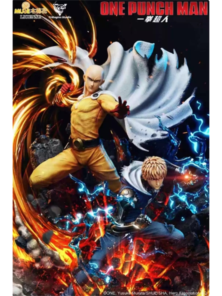 Saitama & Genos 1/6 Statue – One Punch Man | TriEagles Studio - product detail