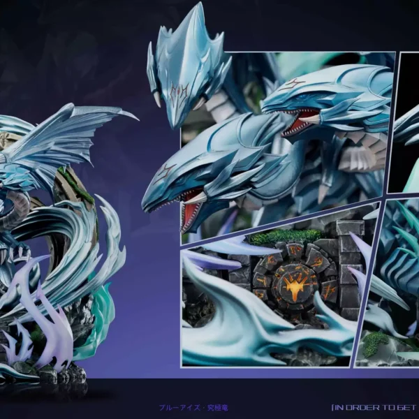 Blue-Eyes Ultimate Dragon Statue – Yu Gi Oh! | Ds Studio - product detail