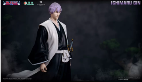 Gin Ichimaru 1/6 Statue – Bleach | Zodiakos Studio - product detail