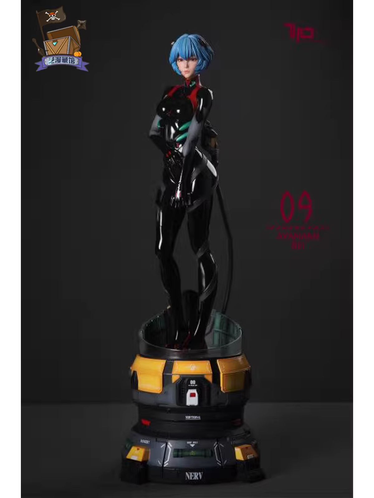 82-1 TPEVA-03 Ayanami Rei (Black) – Neon Genesis Evangelion | Turning Point Studio - Image 1