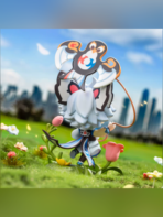 Li Yuanfang: Spring Kite Quest Figure – Honor Of Kings | Yuewen Goods Studio - Image 2