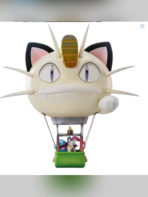 Team Rocket: Meowth Balloon Figure – Pokémon | Egg Studio - Image 4