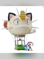 Team Rocket: Meowth Balloon Figure – Pokémon | Egg Studio - Image 5