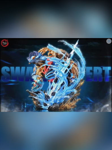 Fantasy House Studio – Pokemon-Swampert Evolution Family