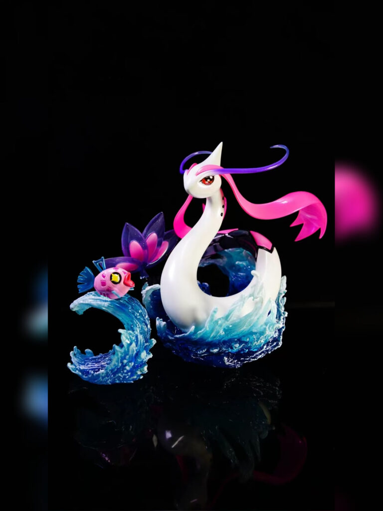 Milotic: Custom Colors Statue – Pokemon | Pallet Town Studio - product detail